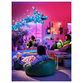 BRÄNNBOLL Inflatable gaming lounge chair, bright green