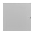 KALLAX Insert with door, grey, 33x33 cm