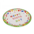 Paper Party Plate 180 8pcs, assorted patterns