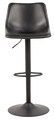 Bar Stool Oregon PU, high, black