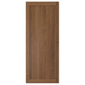 OXBERG Door, brown walnut effect, 40x97 cm