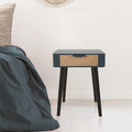 Nightstand Bedside Table Padano, blue