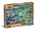 Clementoni Jigsaw Puzzle Story Maps 101 1000pcs 3+