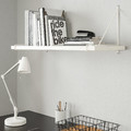 BERGSHULT / PERSHULT Wall shelf, white, white, 80x30 cm