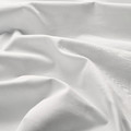 RÖNNVECKMAL Fitted sheet, white, Double