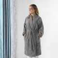 ROCKÅN Bathrobe, grey, L/XL