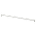 HJÄLPA Adjustable clothes rail, white, 60-100 cm