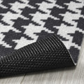 TOMTRÄTT Door mat, light grey/dark grey, 40x60 cm