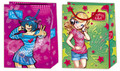 Gift Bag Party Girl T5 230x320, assorted, 10pcs