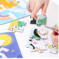 CzuCzu Children's Puzzle Horses 5x 9pcs 3+