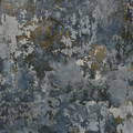 GoodHome Vinyl Wallpaper on Fleece Nivosa, dark blue