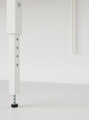 BOAXEL / LAGKAPTEN Shelving unit with table top, white, 125x62x201 cm