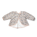 Elodie Details Longsleeved Baby Bib - Blue Garden 3m+