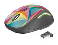 Trust Wireless Optical Mouse YVI FX, multicolour