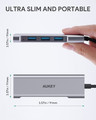 Aukey USB-C HUB 4in1 4xUSB 3.0 CB-C94 Aluminium