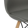 Dining Chair Norden DSW PP, dark grey