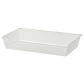 KOMPLEMENT Mesh basket, white, 100x58 cm