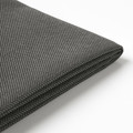 FRÖSÖN Cover for back cushion corner unit, outdoor dark grey, 62/52x44 cm