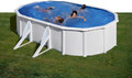 Steel Pool Fidji 5 x 3 m, white