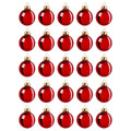 VINTERFINT Decoration, bauble, glass red, 3.5 cm