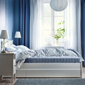 VADSÖ Sprung mattress, firm/light blue, 140x200 cm