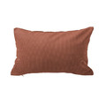 Cushion GoodHome Carrington 30 x 50 cm, brown