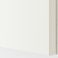 HASVIK Pair of sliding doors, white, 150x201 cm