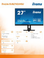 IIyama 27" Monitor XUB2792UHSU-B5 4K IPS DVI DP HDMI USB3.0