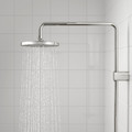 BROGRUND Head/handshower kit with diverter, chrome-plated