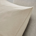 SANELA Cushion cover, light beige, 50x50 cm