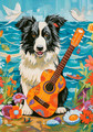 Castorland Jigsaw Puzzle Collie, Guitar and the Sea 500pcs 9+