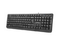 UNW Keyboard Trout Slim black USB CZ/SK