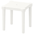 UTTER Children's stool, in/outdoor, white