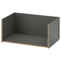 BESTÅ Drawer frame, dark grey, 60x25x40 cm