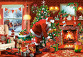 Castorland Christmas Jigsaw Puzzle Santa's Special Delivery 1500pcs