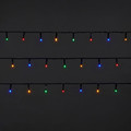 LED Lighting Chain 120 LED 7.1 m, outdoor, multicolour