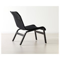 NOLMYRA Easy chair, black, black