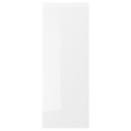 VOXTORP Door, high-gloss white, 30x80 cm