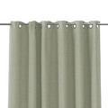 GoodHome Curtain Linen 140 x 260 cm, tea