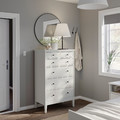 IDANÄS Chest of 6 drawers, white, 84x135 cm