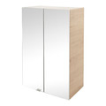 Bathroom Mirrored Wall Cabinet GoodHome Imandra 60x90x36cm, wood