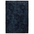 VONSBÄK Rug, low pile, dark blue, 200x300 cm