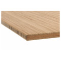 TOLKEN Countertop, bamboo, 102x49 cm