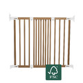 BabyDan Safety Gate FlexiFit Wood 69 - 106.5 cm, beech