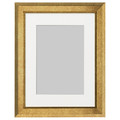 VIRSERUM Frame, gold-colour, 30x40 cm