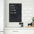 SVENSÅS Memo board, black, 40x60 cm