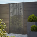 Blooma Neva Aluminium Dots 1/2 Fence Panel 88 x 179 cm, grey