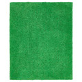 SKOGSDUVA Rug, high pile, green, 133x160 cm