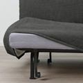 LYCKSELE LÖVÅS Chair-bed, Vansbro dark grey