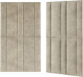 Upholstered Wall Panel Stegu Mollis Rectangle 90 x 30 cm, light brown